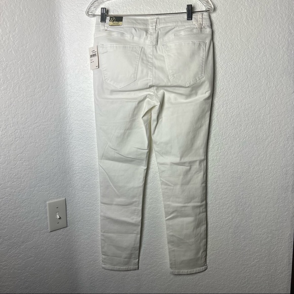 {WIT & WISDOM} White High Rise Ankle Skimmer Jean - Picture 5 of 12